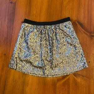Broadway and Broome sequin skirt